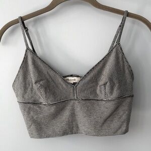 Madewell Striped Triangle Bralette